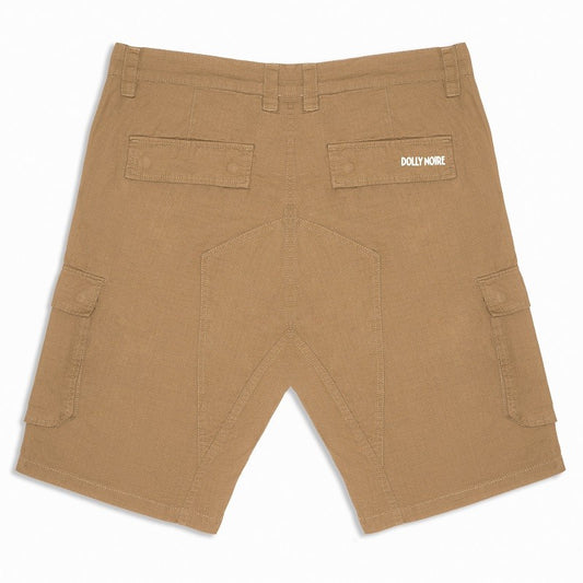 DOLLY NOIRE SHORT CARGO RIPSTOP BEIGE - SHORTS & BERMUDA