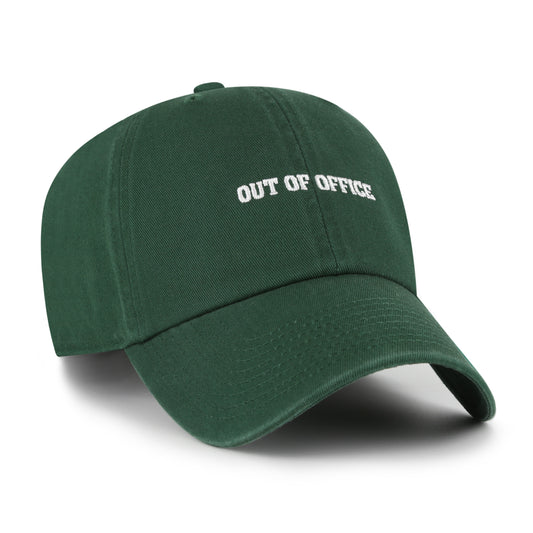 47 Cappellino Clean Up Slogans - dark green