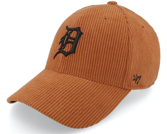 47 - Detroit Tigers Thick Cord MVP Cap - burnt orange