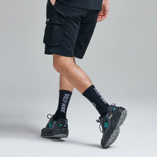 DOLLY NOIRE - DOLLY NOIRE - Short Cargo Ripstop Black - SHORTS & BERMUDA
