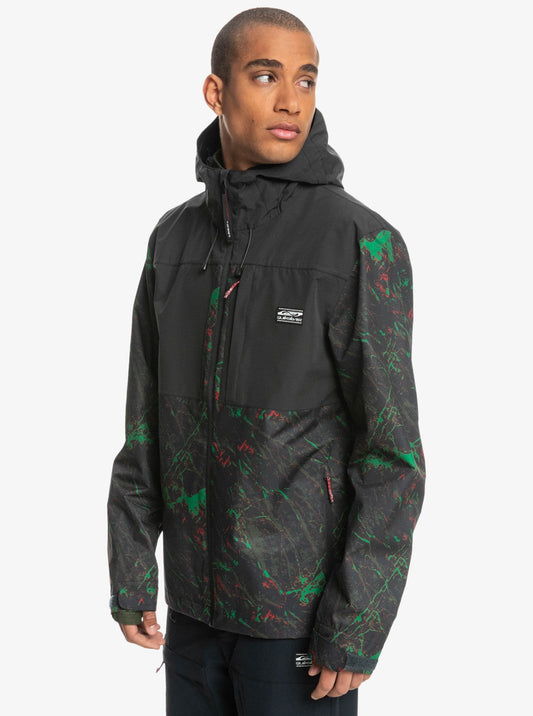 QUIKSILVER - Lizard Heads - Giacca impermeabile da