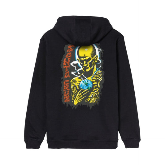 Santa Cruz - KENDALL ATOMIC ZIP HOODIE - Black