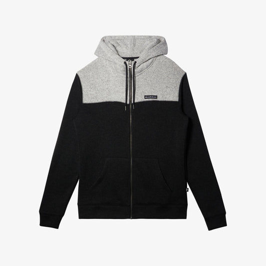 QUIKSILVER - QS Fleece Keller Block Zip - black h