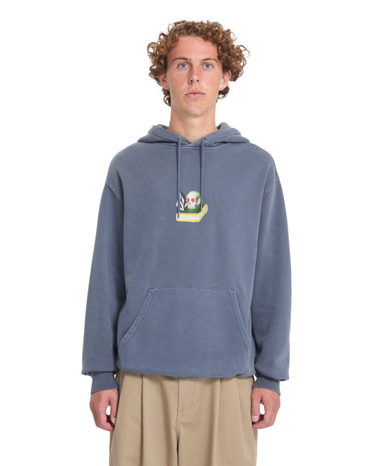 VOLCOM - BOILER HOODIE - STORM BLUE