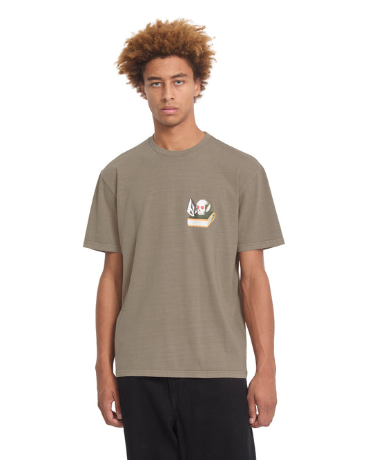 VOLCOM - BOILER T-SHIRT - EARTH