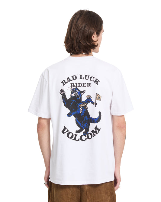 VOLCOM - BAD LUCK T-SHIRT - WHITE