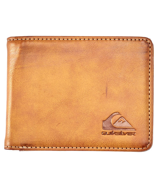 QUIKSILVER - QS Portafoglio Slim Rays - chocolate brown