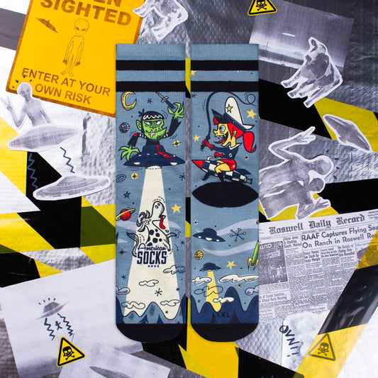 AMERICAN SOCKS - Signature Socks ALIEN SNATCH