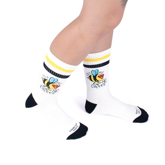 AMERICAN SOCKS - Mid High Socks LET ME BEE