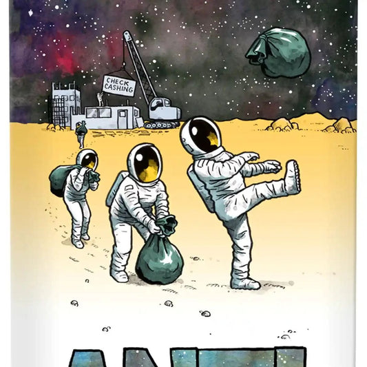ANTI HERO SKATE - Space Junk Kanfoush Deck 8.25