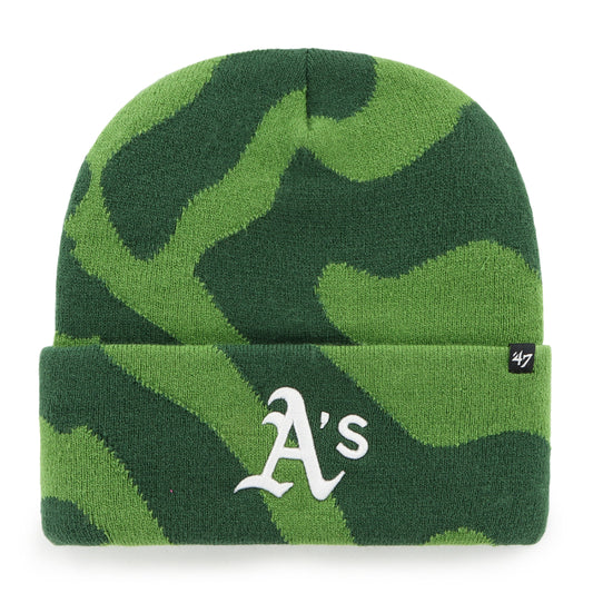 47 - '47 Berretto Freeform Cuff Knit Oakland Athletics