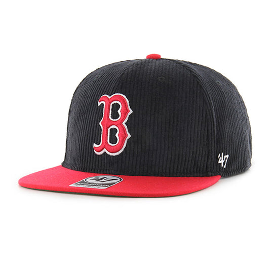 47 Brand Boston Red Sox Thick Cord Captain Snapback Black/Red