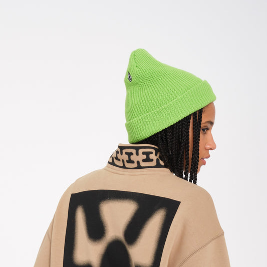 VOLCOM - FULL STONE BEANIE ELECTRIC GREEN