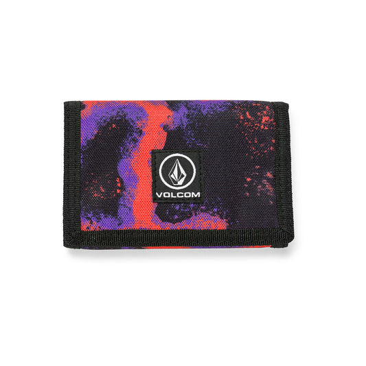 VOLCOM - BOX STONE WALLET BRIGHT RED