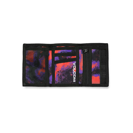 VOLCOM - BOX STONE WALLET BRIGHT RED