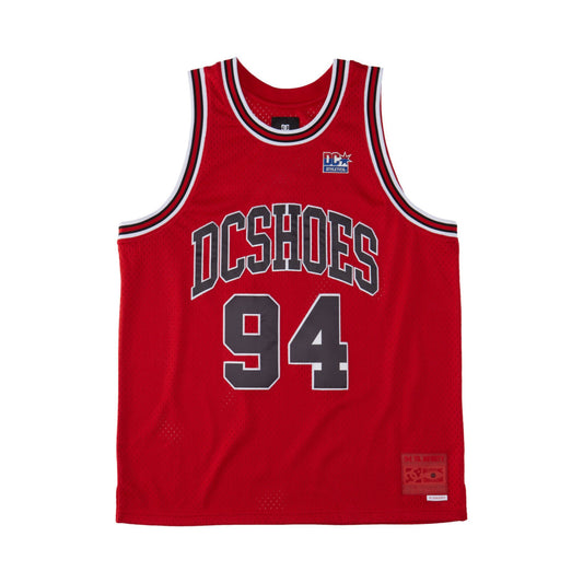DC SHOES - Canotta Shy Town Jersey - racing red