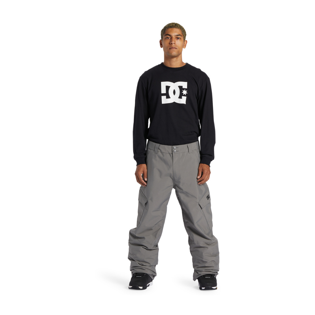 Felpa Snowboard Uomo Dryden colore Nero Grigio - Dc Shoes 