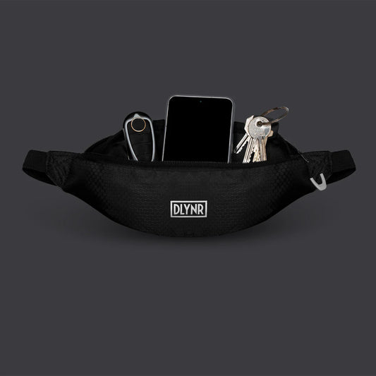 DOLLY NOIRE - DLYNR Reflective Staple Waist Pack Black