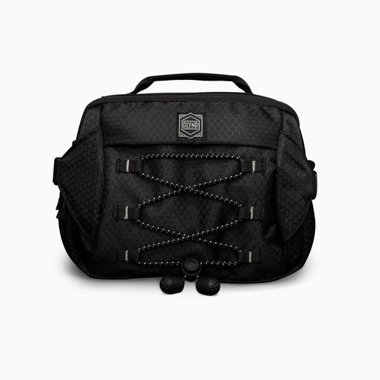 DOLLY NOIRE - Urban Reflective Waistpack Black