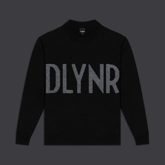DOLLY NOIRE - LOGO SWEATER BLACK