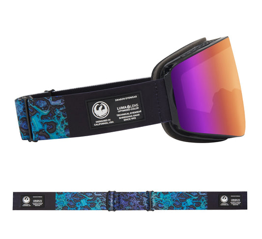 DRAGON ALLIANCE - PXV BONUS - BLACKPEARL/LLPURPLEION - MASCHERA DA SCI/SNOWBOARD