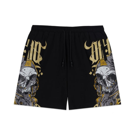 DOLLY NOIRE - Desert Skull Swimshorts Black