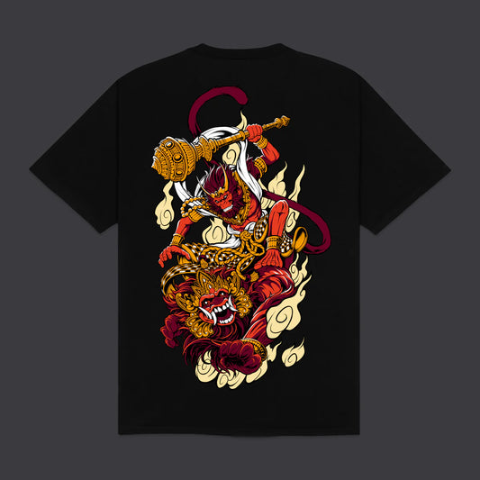 DOLLY NOIRE - Hanuman Tee Black