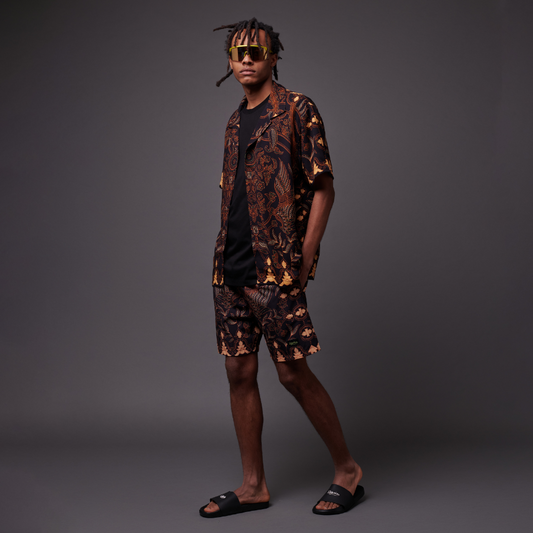 DOLLY NOIRE - Nomadic Batick Bowling Shirt