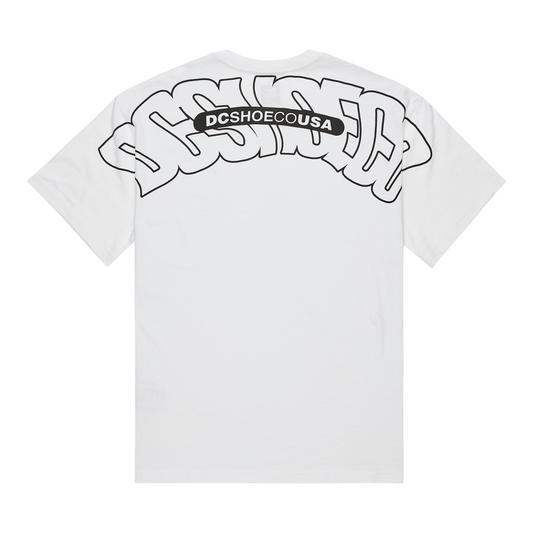DC SHOES - DC T-shirt DC Omega HSS - white