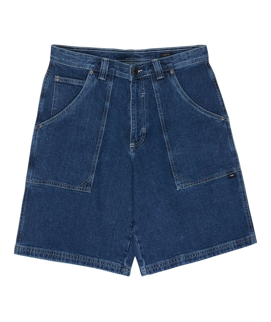 QUIKSILVER Mercury Denim Short - Shorts Jeans Stretch Baggy - stone indigo