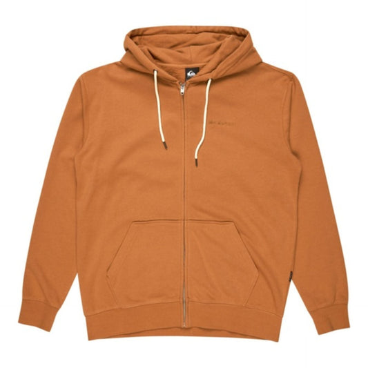 QUIKSILVER - Felpa Salt Water Zip Hoodie - bran