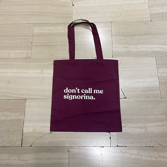 Tote bag in canvas riciclato