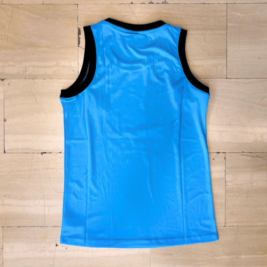 47 - Canotta basket Imprint Future Tank Los Angeles Dodgers - neon blue