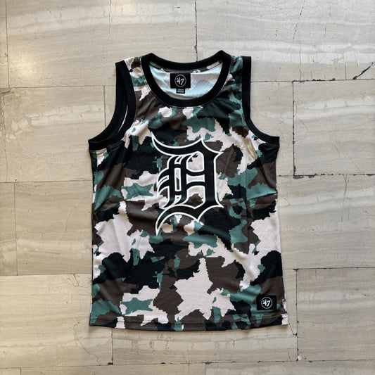 47 - Canotta basket Digital Star Future Tank Detroit Tigers - brown