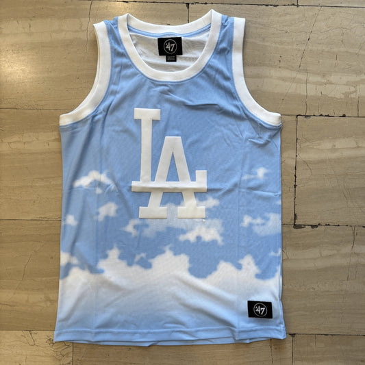 47 - Canotta basket Clouds Future Tank Los Angeles Dodgers - light columbia