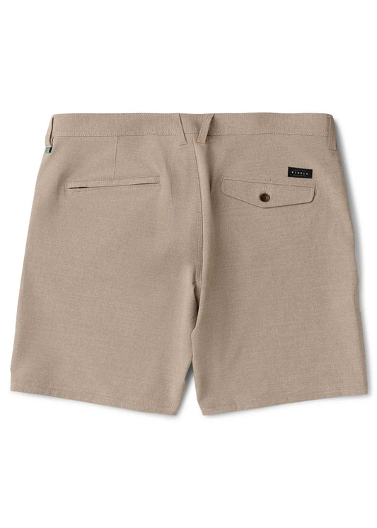 VISSLA - Fin Box Hybrid 19.5" Walkshort - KHAKI