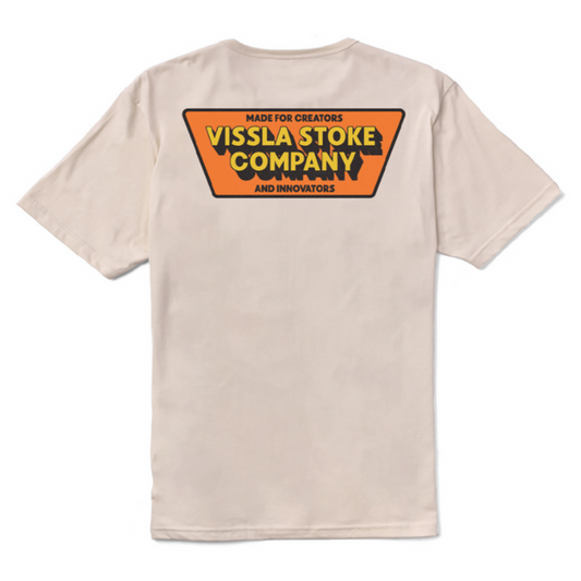 VISSLA - Hardware Organic Tee-BON