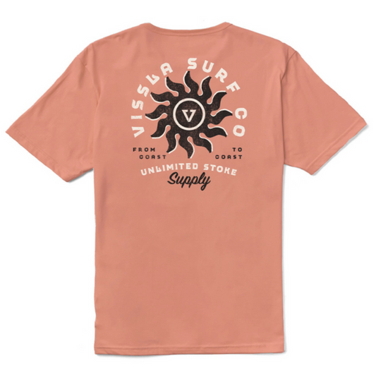 VISSLA - Spins Organic Tee-PPA