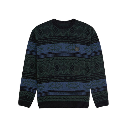 VISSLA - Blur Jacquard Crew Sweater