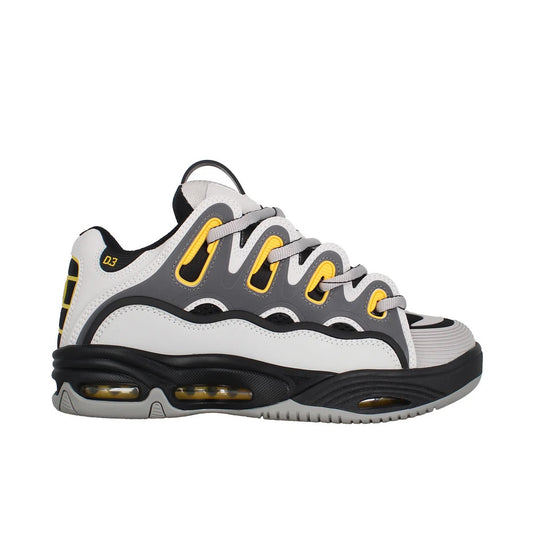 OSIRIS - D3 2001 FOOTWEAR BTS 25 GReY/BLACK/YELLOW