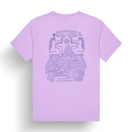 PICTURE CLOTHING - TERRA TEE - Sheer Lilac