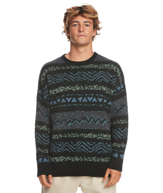 QUIKSILVER - Maglia Elcho - tarmac playa mesa