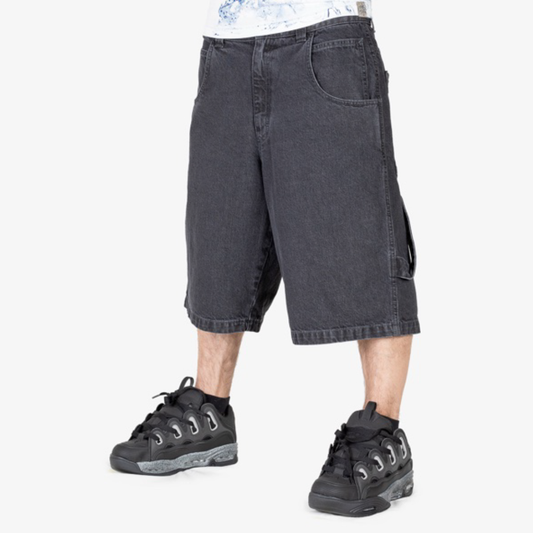 Blueskin - Bermuda Baggy R.BIANCO - C-BLAK LF5042 ONLY ST.W. BLACK | Denim Nero