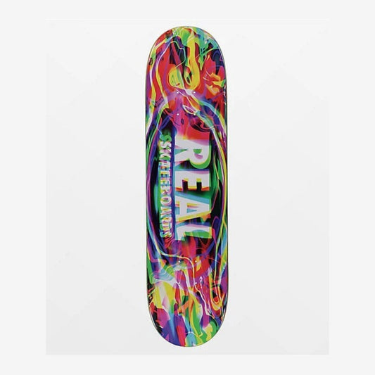 REAL SKATEBOARDS - Real Psychoactive Oval Deck 8.06