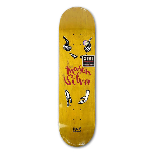 REAL SKATEBOARDS - by Natas II Silva Deck 8.12