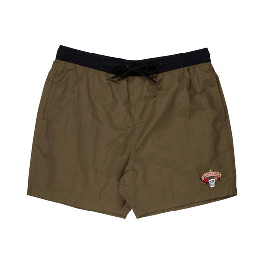 Santa Cruz - Guzman Skull Swimshort - Uniform Green