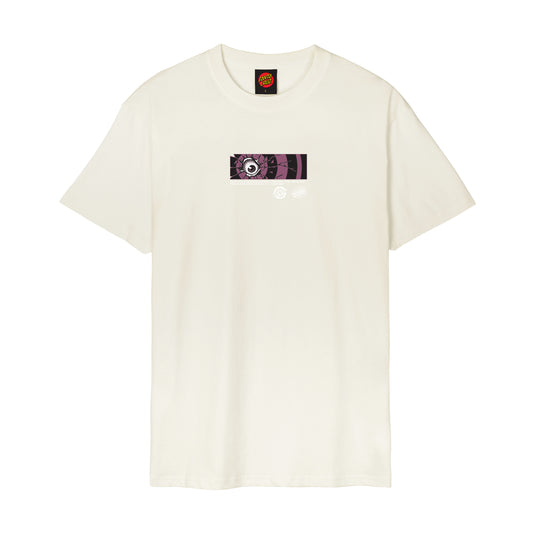 Santa Cruz - Roskopp Dissect Strip T-Shirt - Unbleached Cotton