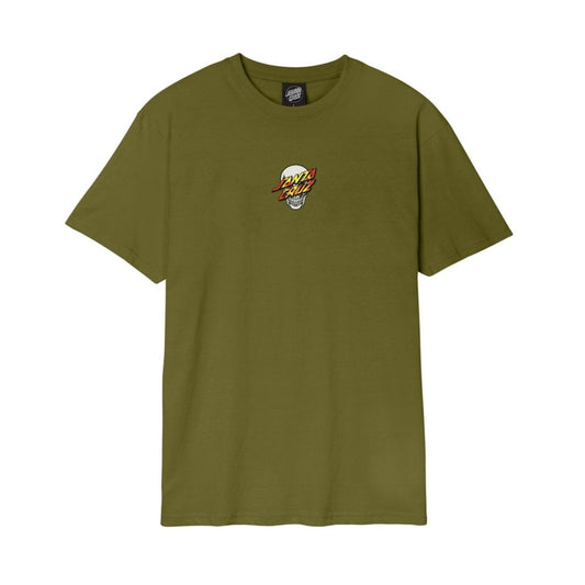 SANTA CRUZ - Dressen Skull Dot Front - Sea Kelp