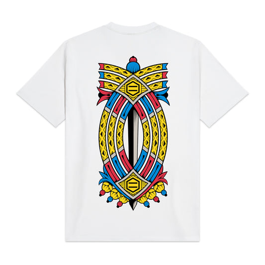 DOLLY NOIRE - Sette di Spade - Triestine Tee White