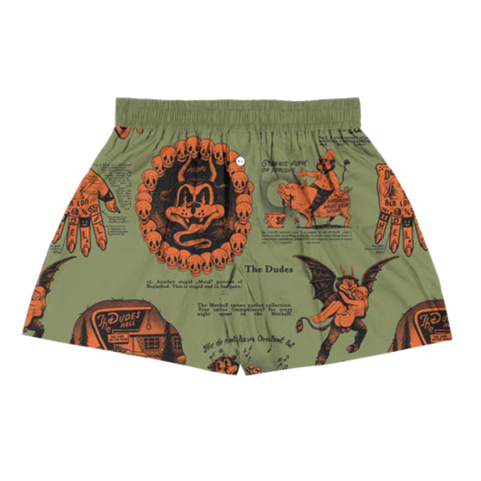 The Dudes - Beelzebud Green Boxer Multi